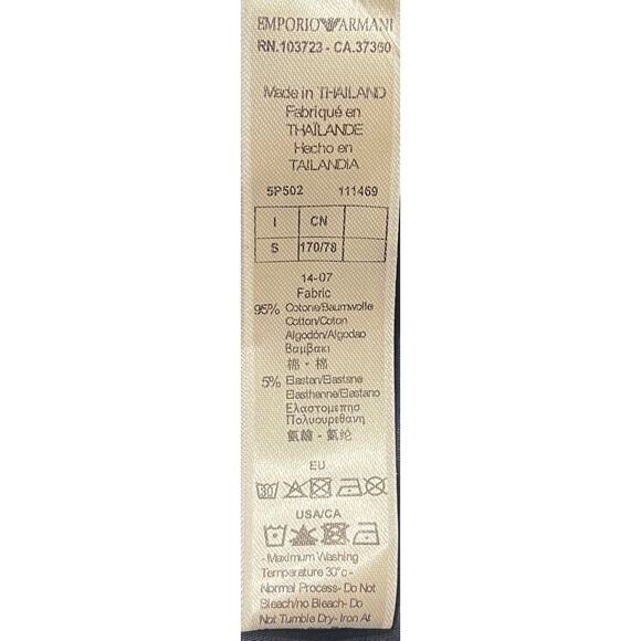 12-59 EMPORIO ARMANI Men's Boxer Brief Underwear 2-PACK Blue Small - Picture 7 of 12